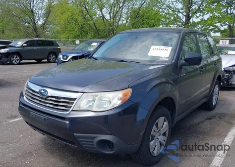 2009 Subaru Forester 2.5X из США, поврежденный, VIN JF2SH616X9H791628